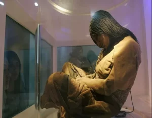 Inca Mummy at a Museum in Argentina